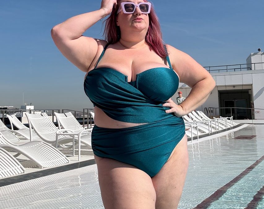 Gabi Recent’s New Model Options The Boldest Plus-Measurement Swimwear Of The Season