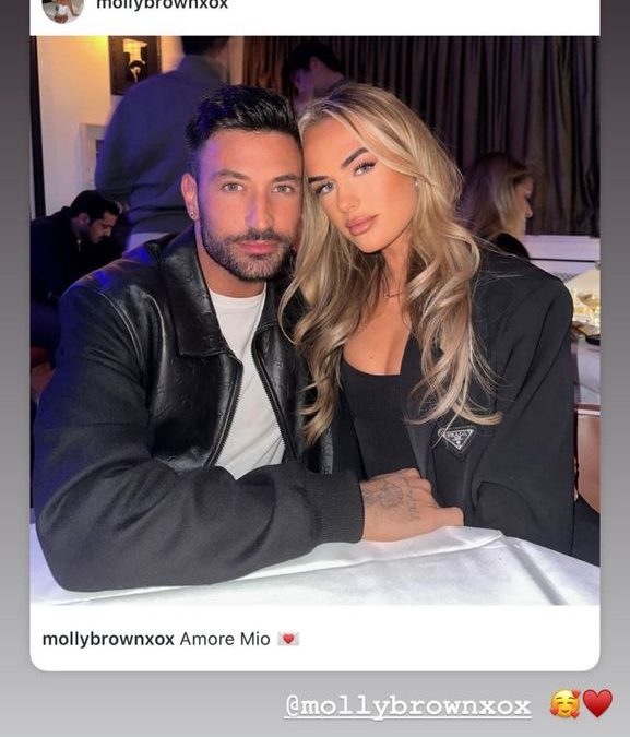 Giovanni Pernice and Molly Brown’s reported engagement addressed after ring photograph