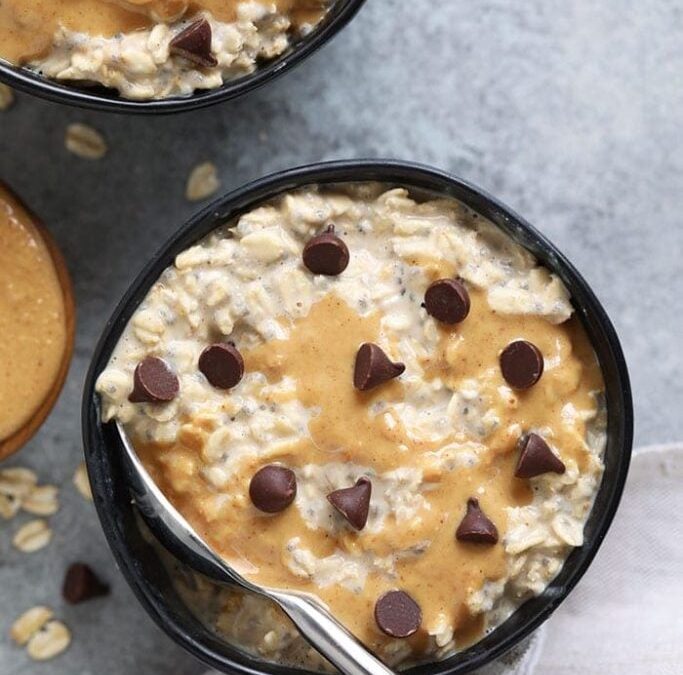 Peanut Butter In a single day Oats – Match Foodie Finds