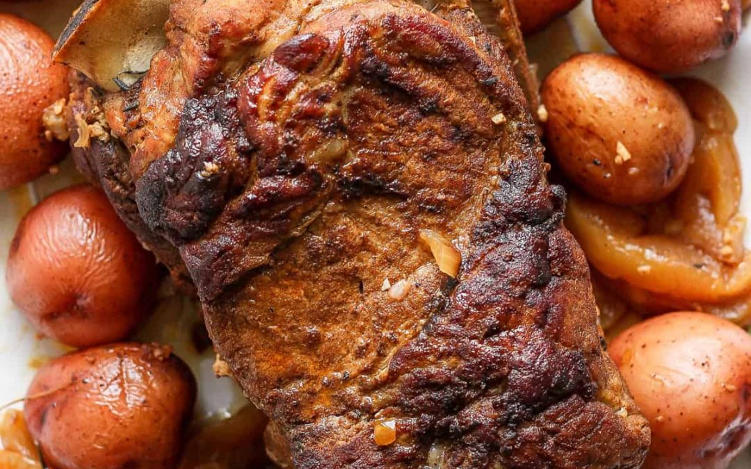 Apple Cider Braised Pork Shoulder