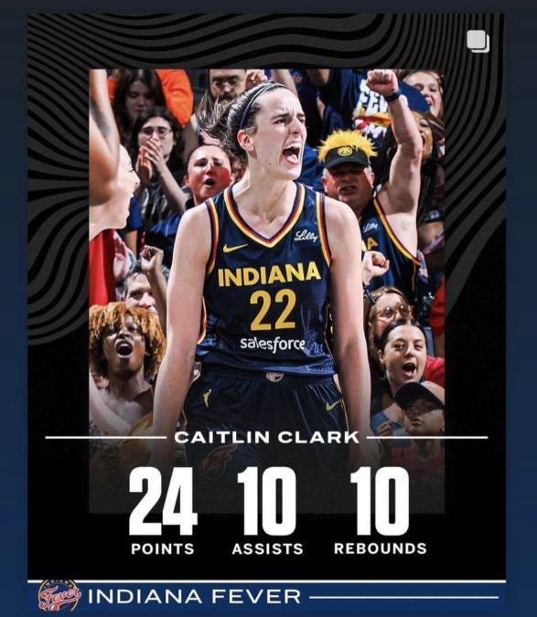 Caitlin Clark Continues to Dominate Forward of WNBA Playoffs