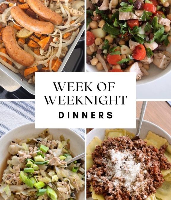 Week of Weeknight Meals: September 2024