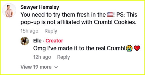 Crumbl Founder Sawyer Hemsley Reacts to Faux Sydney Pop-Up, Confirms Cookies Weren’t Bought By Actual Firm | Crumbl, Random, Sawyer Hemsley | Simply Jared: Celeb Information and Gossip