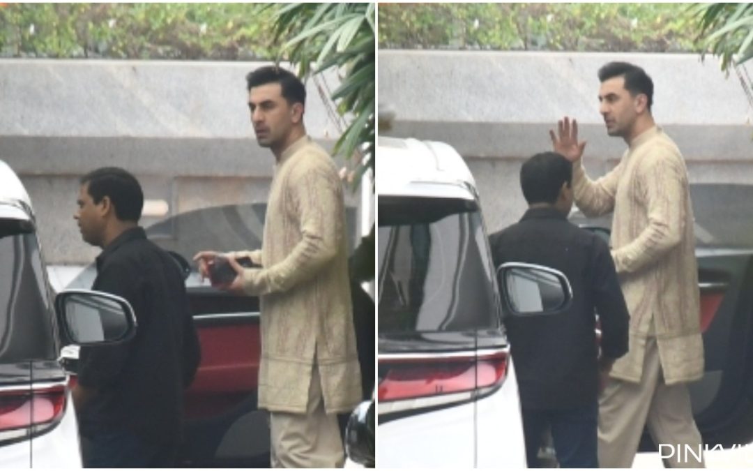 PICS: Ranbir Kapoor twins with Raha as they step out alongside Alia Bhatt for Diwali celebrations; don’t miss toddler’s cute expressions