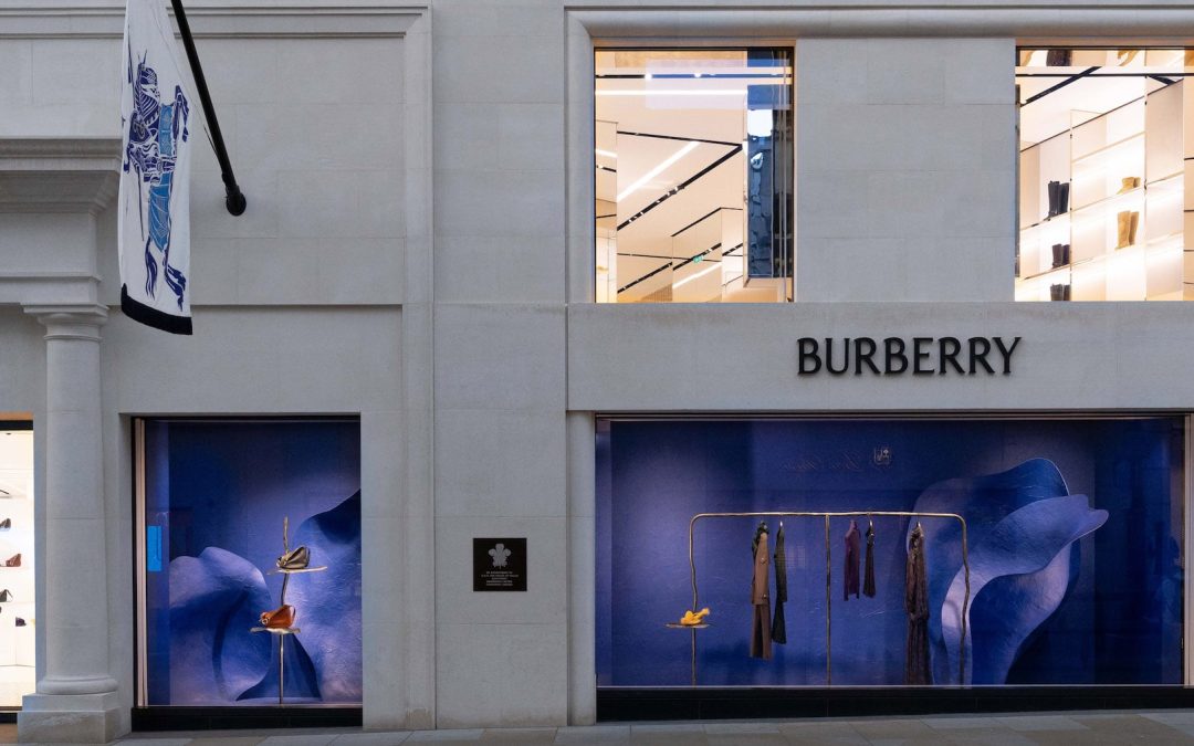 Burberry Shares Leap On Report of Moncler Takeover Bid