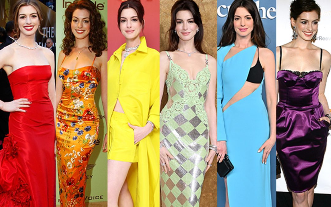 You Can Solely Choose One Anne Hathaway Look For Each Coloration Of The Rainbow, And Sorry, However It's Suuuper Onerous