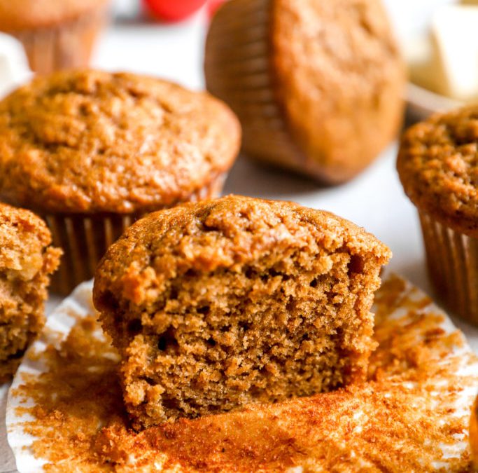 Banana Gingerbread Muffins – Peanut Butter Fingers