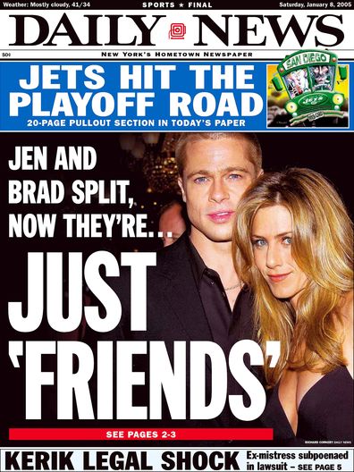 Brad Pitt and Jennifer Aniston cut up: The bombshell reality nobody knew when Brad and Jen made their shock announcement 20 years in the past and Pitt’s romance with Angelina Jolie started