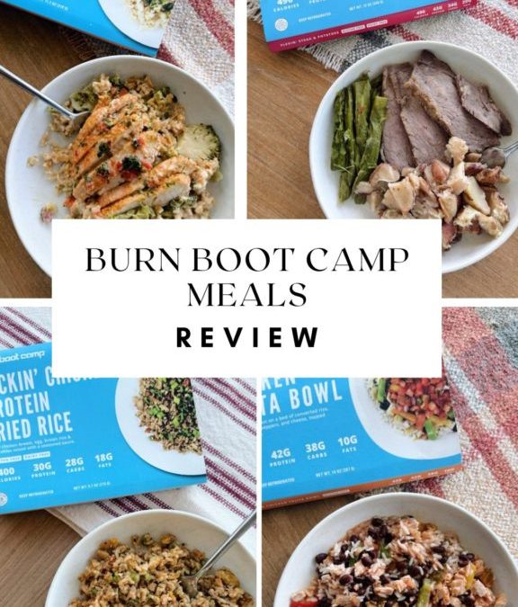 Burn Boot Camp Meals Overview