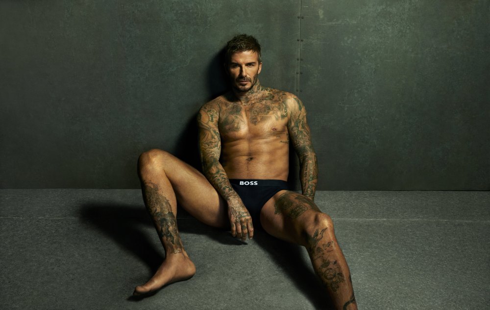 David Beckham Strips Off in Horny New Hugo Boss Marketing campaign