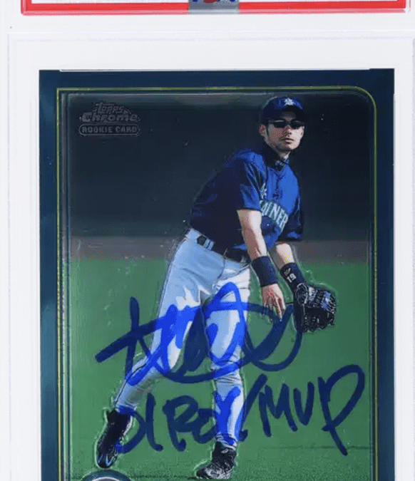 Ichiro’s Legacy on the Block: A Signed Topps Chrome Traded Rookie Card Headlines Alt Auctions