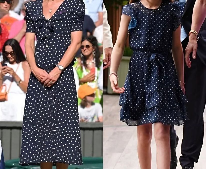 Princess Charlotte and Princess Catherine’s finest twinning moments will make you double take