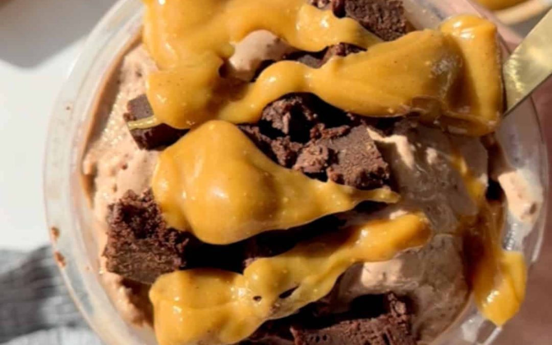 Chocolate Brownie Creami Protein Ice Cream