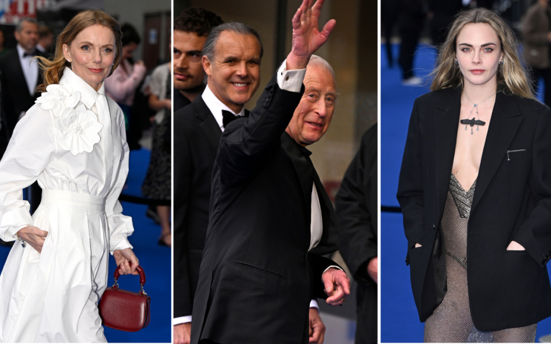 King Charles III joins the celebrities out in London for David Attenborough’s new documentary premiere