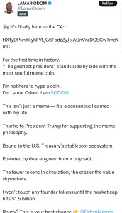 Lamar Odom Booed Whereas Selling Meme Coin at Trump’s Crypto Gala
