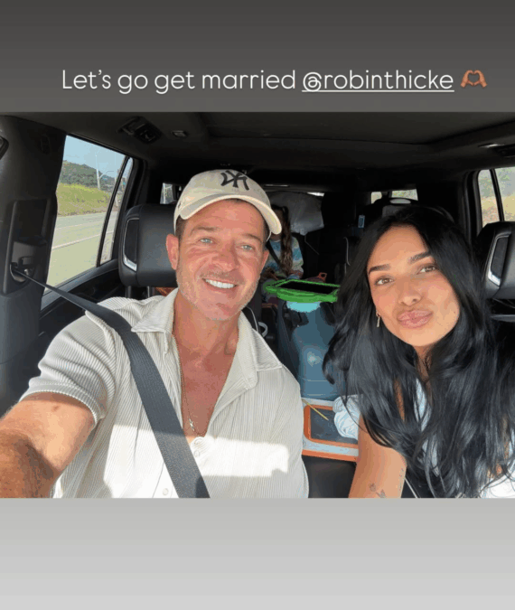 Robin Thicke and April Love Geary to Marry in Cabo San Lucas This Weekend