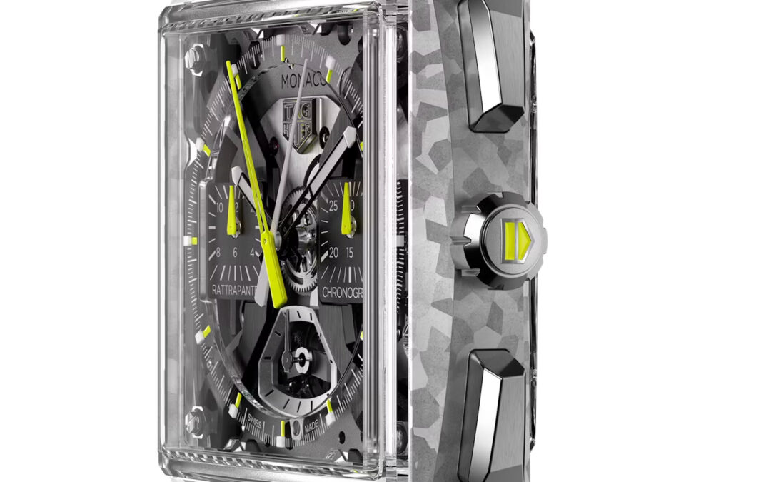 TAG Heuer Monaco Cut up-Seconds Chronograph