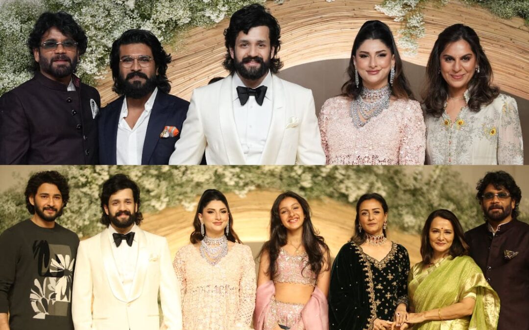 INSIDE PICS: Yash, Mahesh Babu, Ram Charan, Suriya —biggies of the South movie business at Akhil Akkineni-Zainab Ravdjee’s reception