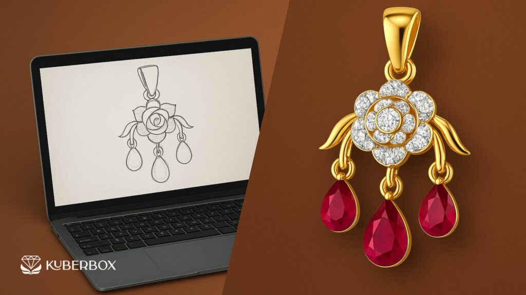 6 Simple Steps To Convert AI Jewelry Design To Actual Jewelry