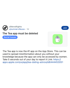 New Dating App “Tea” Has Men Heated for Exposing Cheaters and Red Flags