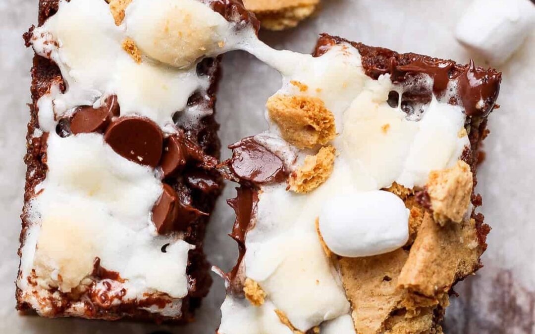 Protein S’mores Brownies – Match Foodie Finds
