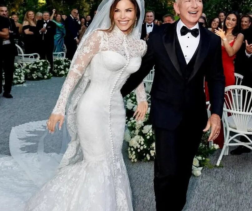 The Bezos Wedding ceremony Was a Social Media Win for Vogue
