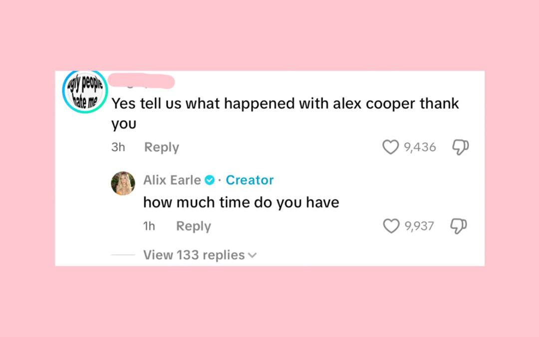 Alix Earle Seemingly Confirms Alex Cooper Feud – And Says She Has ‘So Much Information’ To Spill!