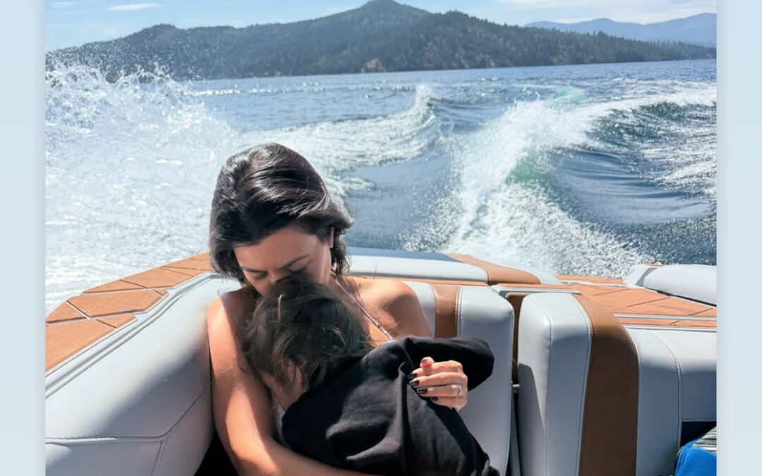 Fans Slam Kourtney Kardashian For Having Son Rocky On A Boat Without Life Vest! 