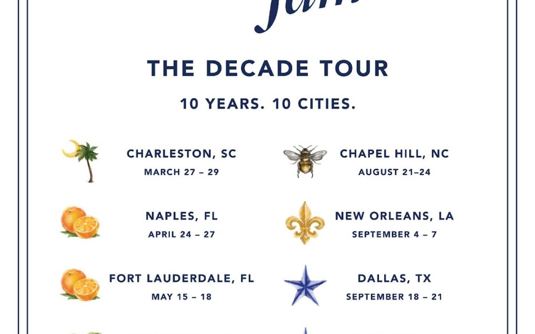 Hey Y’all! Celebrate 10 Years of Draper James,Comfort and Charm Awaits