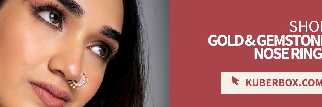 Gemstone Nostril Rings for Navratri 2025 – Festive Type Information