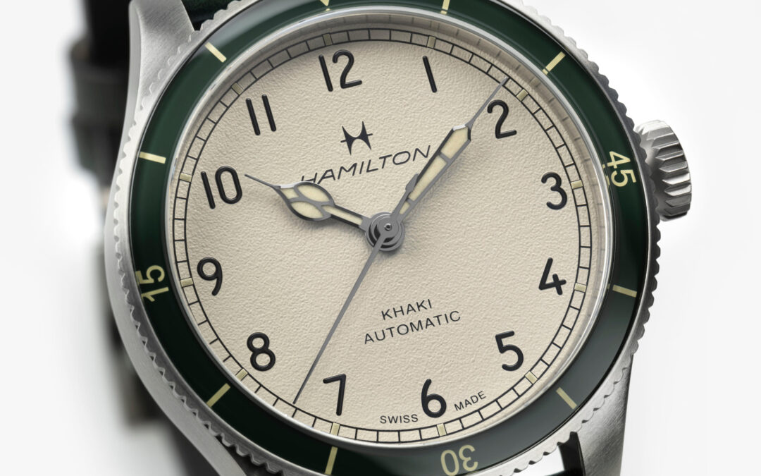 Hamilton drops a banger with the Khaki Aviation Pilot Pioneer Auto 38 mm