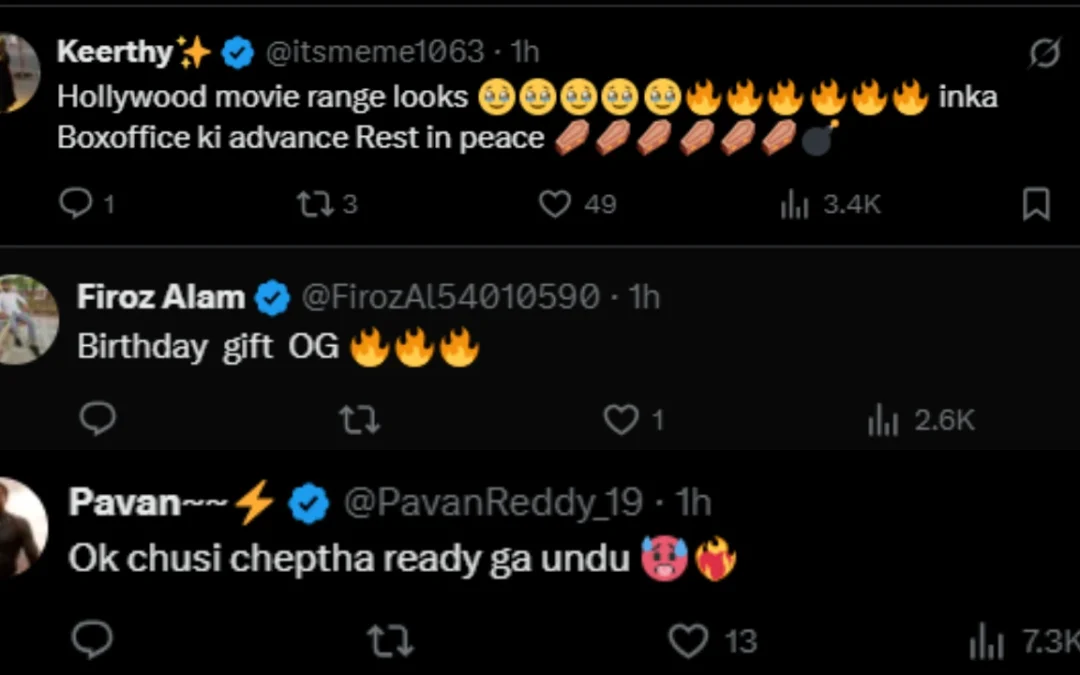 OG First Glimpse: Pawan Kalyan followers go berserk, Emraan Hashmi as Omi steals the present
