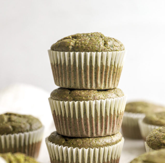 Spinach Banana Muffins – Peanut Butter Fingers