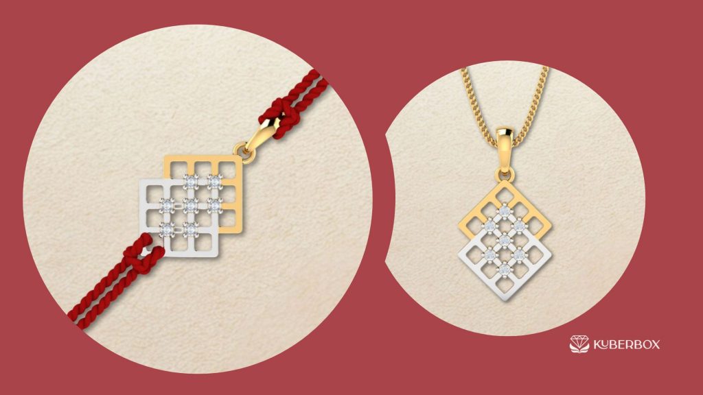 Beautiful Multi Objective Gold Rakhi – 3 Most Liked Types
