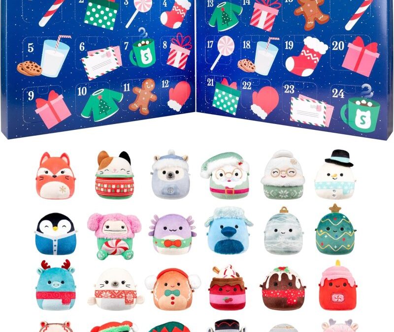 The 2025 Squishmallow Creation Calendar Is Out there for Pre-Order