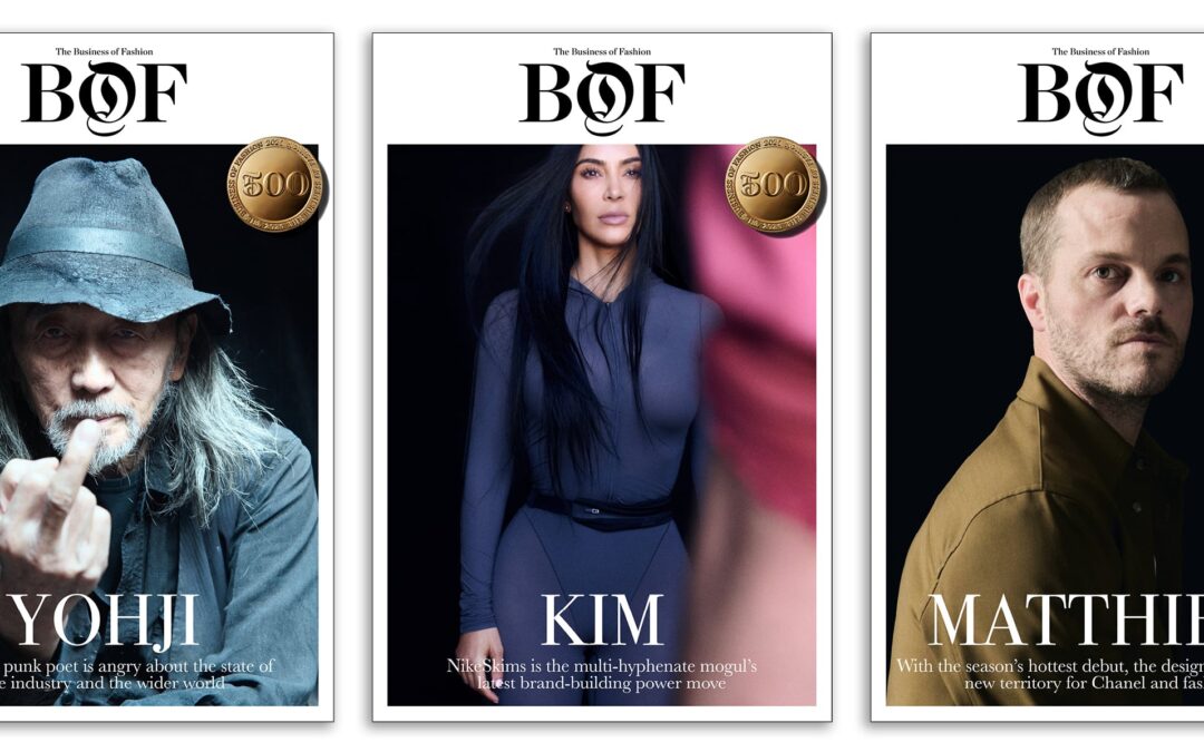 Yohji Yamamoto, Kim Kardashian and Chanel’s Matthieu Blazy Are This Yr’s BoF 500 Cowl Stars