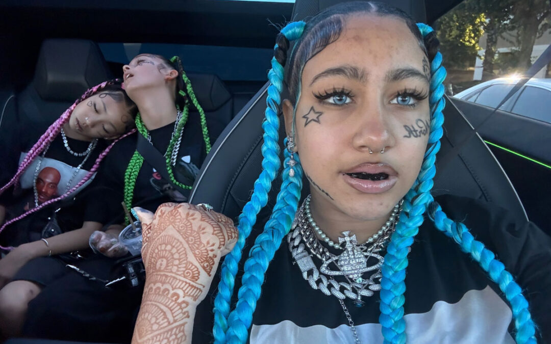 Kim Kardashian Defends North West After She Will get Criticized For Sporting Pretend Piercings & Tattoos!