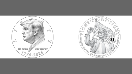 Treasury Division Considers $1 Coin That includes Donald Trump